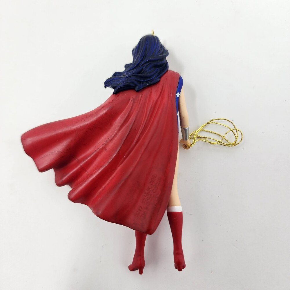 New Vtg 2009 Hallmark Keepsake Wonder Woman Christmas Tree Ornament DC Comics - Picture 7 of 11